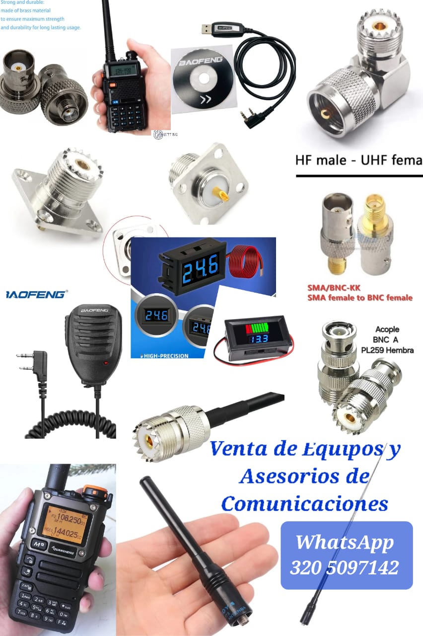 Radioaficionados acoples para radios y antenas,accesorios